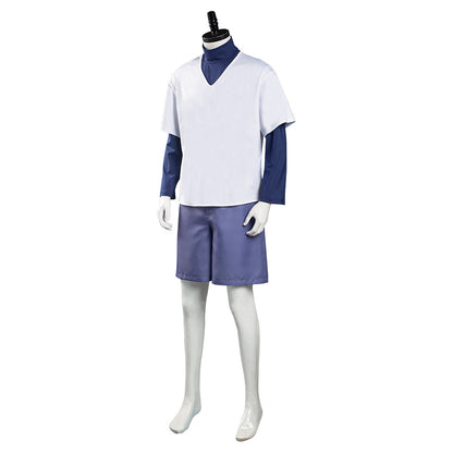 Hunter x Hunter Killua Zoldyck Haut Short Tenue Halloween Carnival Suit Costume de cosplay