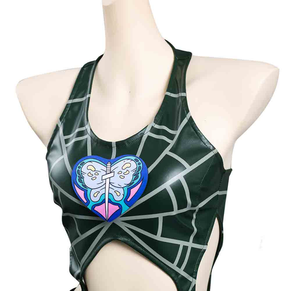 JoJo's Bizarre Adventure : Stone OceaCostume de cosplay de Jolyne Cujoh Halloween Carnival Suit Cosplay Costume