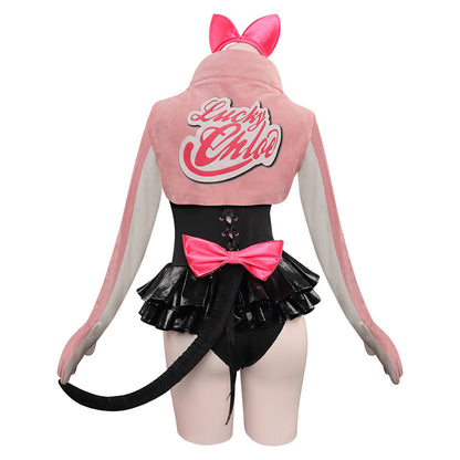 Tekken Costume de cosplay sexy de Lucky Chloe pour Halloween et carnaval, costume de déguisement