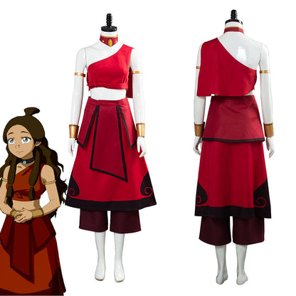 Avatar: Le dernier maître de l'air Katara Robe pour femmes Comic Con Costume de cosplay