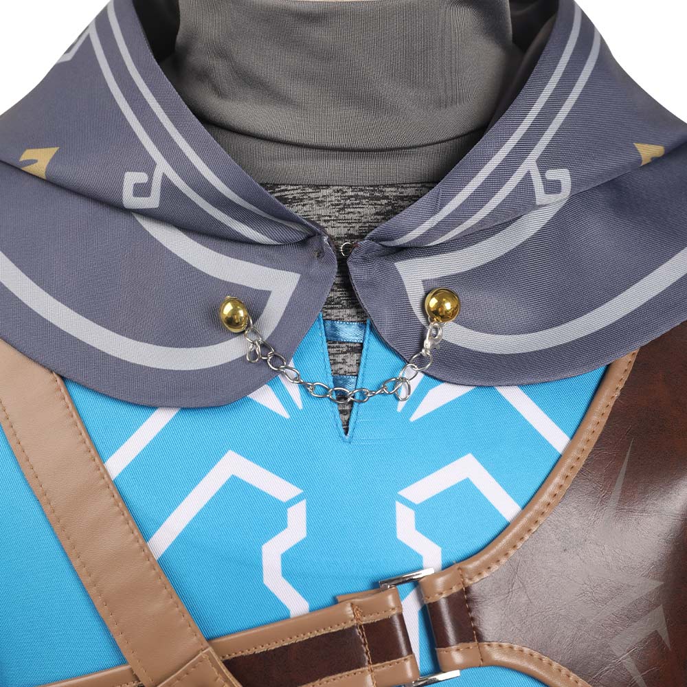 The Legend of Zelda: Tears of the KingdoCostume de cosplay de Link pour Halloween, carnaval