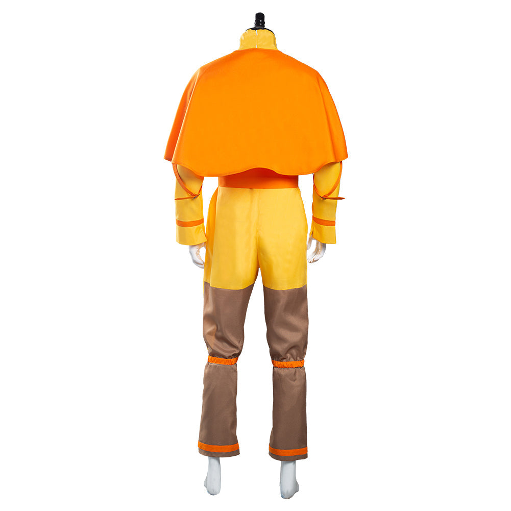 Avatar : Le Dernier Maître de l'Air Avatar Aang Combinaison Tenue Halloween Carnival Suit Costume de cosplay