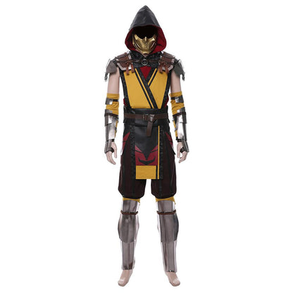 Mortal Kombat 11 Costume de cosplay Scorpion Tenues Halloween Carnaval Costume