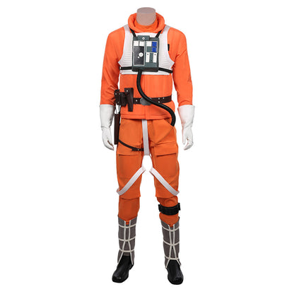 Star Wars Luke Skywalker Combinaison de pilote Halloween Carnival Suit Costume de cosplay