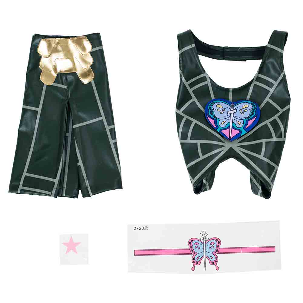 JoJo's Bizarre Adventure : Stone OceaCostume de cosplay de Jolyne Cujoh Halloween Carnival Suit Cosplay Costume