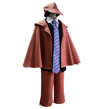 Bungo Stray DogTenue de cosplay d'Edogawa Rampo pour Halloween Carnival Suit Cosplay Costume