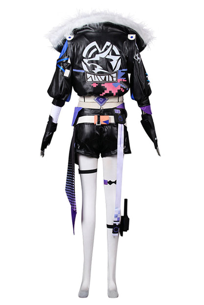 Honkai: Star Rail Silver WolCostume de cosplay pour Halloween et carnaval, costume de déguisement