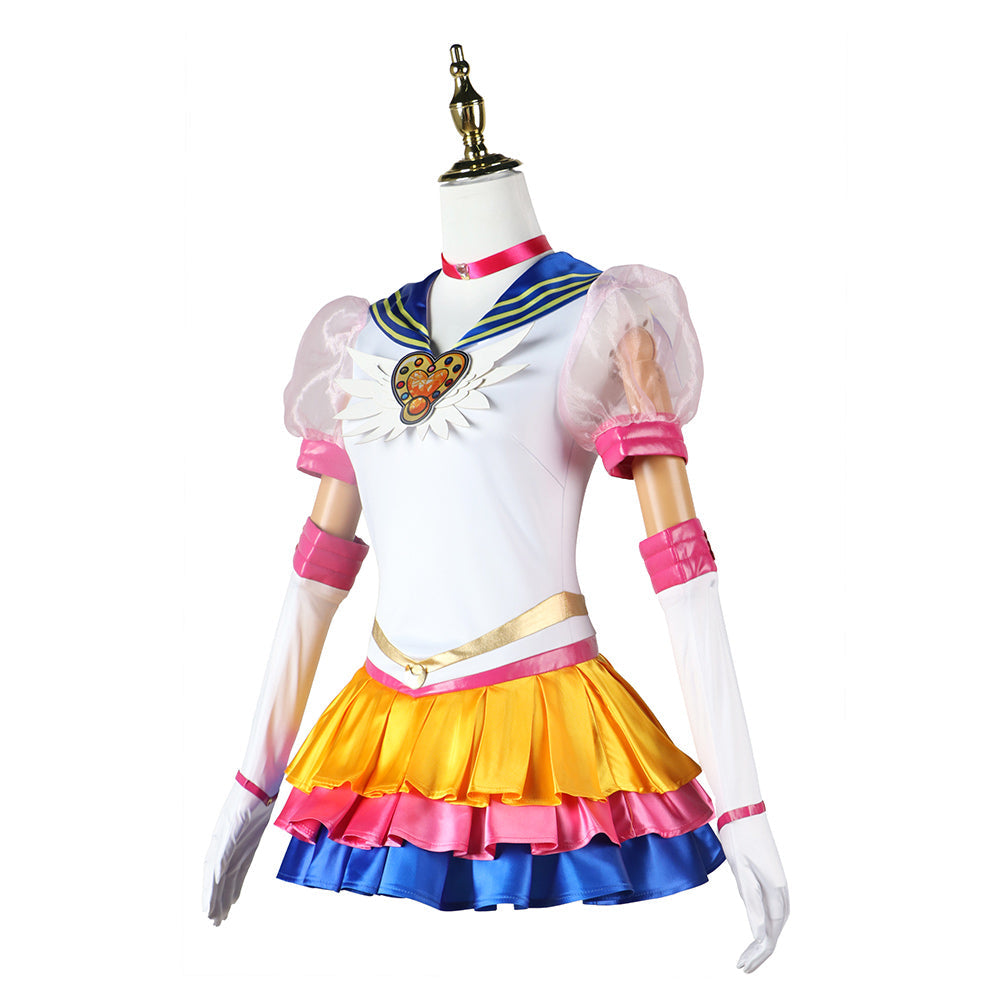 Sailor MooCostume de cosplay de Tsukino Usagi pour Halloween et carnaval, costume de déguisement