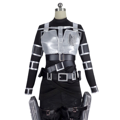 Attack on TitaTenue de cosplay de Mikasa Ackerman pour Halloween Carnival Suit Cosplay Costume