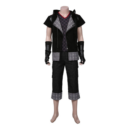 Kingdom Hearts III -yozora Manteau pour hommes Tenues Halloween Carnaval Costume de cosplay