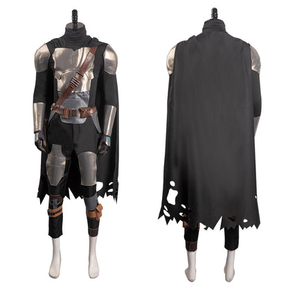 The Mandalorian Saison Din Djarin Costume de cosplay Pantalon Ceinture Cape Tenues Halloween Carnaval Costume de fête