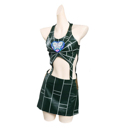 JoJo's Bizarre Adventure : Stone OceaCostume de cosplay de Jolyne Cujoh Halloween Carnival Suit Cosplay Costume