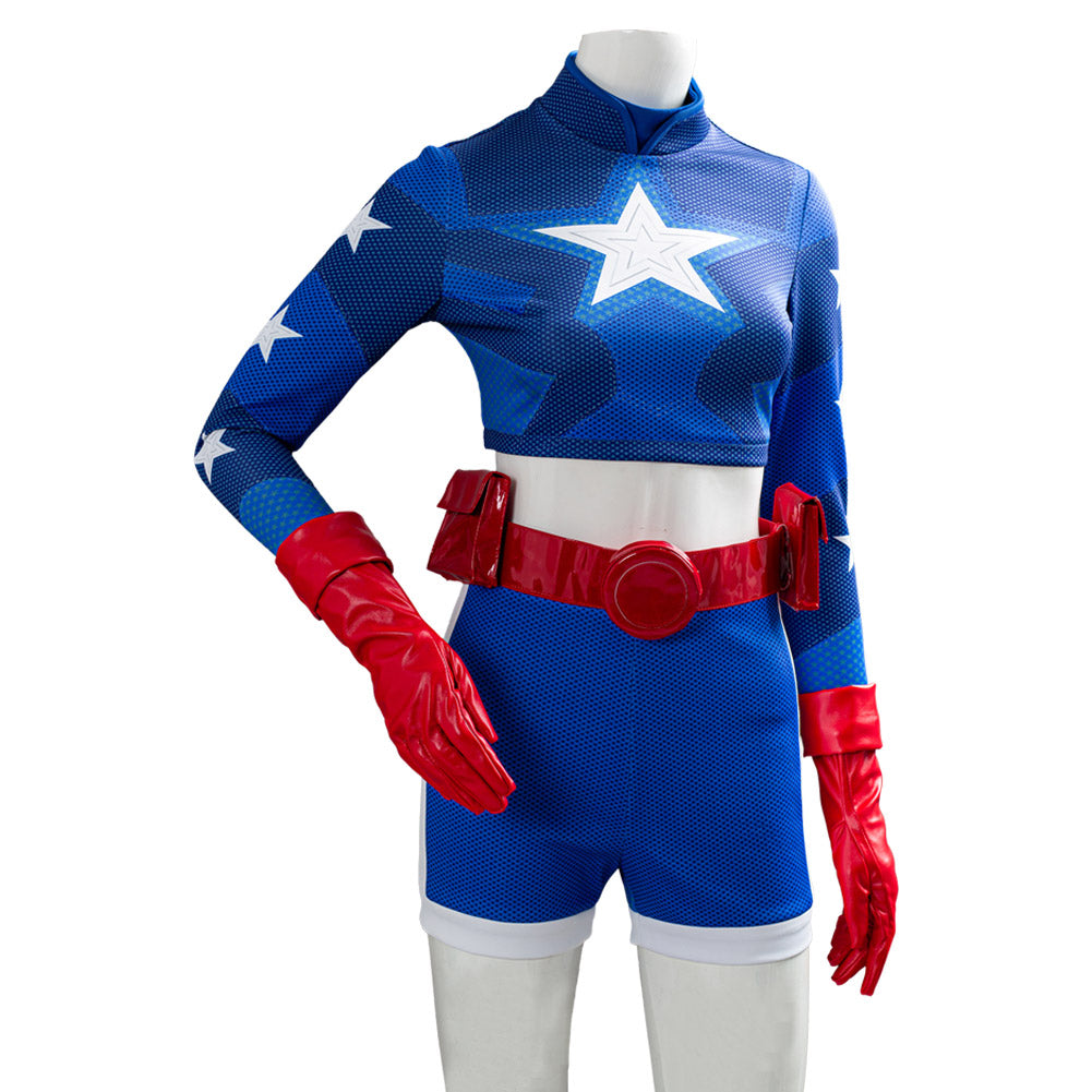 Tenue de Courtney Whitmore de Stargirl pour Halloween Top Shorts Cosplay Costume