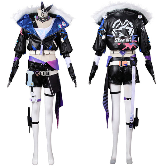 Honkai: Star Rail Silver WolCostume de cosplay pour Halloween et carnaval, costume de déguisement