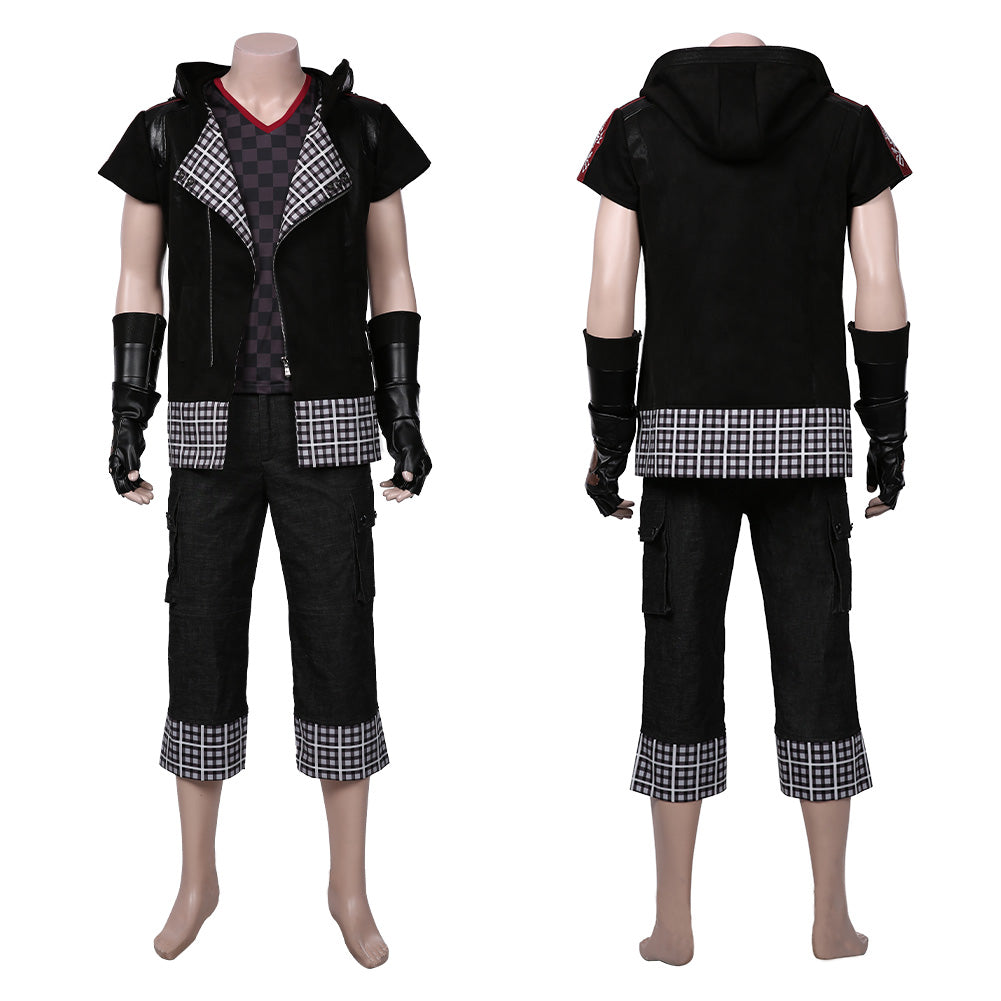 Kingdom Hearts III -yozora Manteau pour hommes Tenues Halloween Carnaval Costume de cosplay