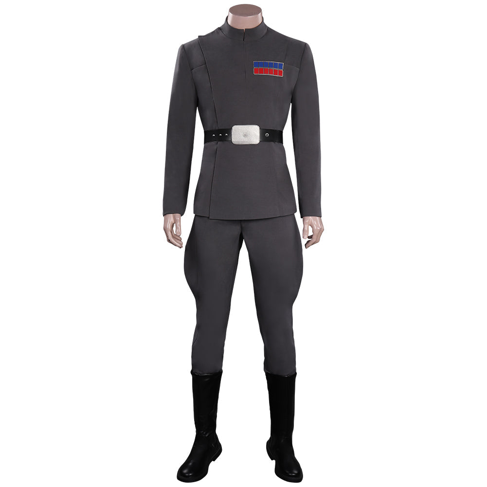 Star Wars Wilhuff Tarkin Costume gris de cosplay Tenues Halloween Carnaval Costume