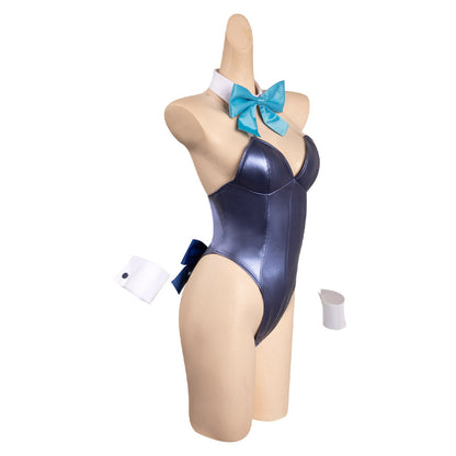 Blue ArchivCostume de cosplay d'Asuma Toki avec tenue de bunny girl pour Halloween, carnaval