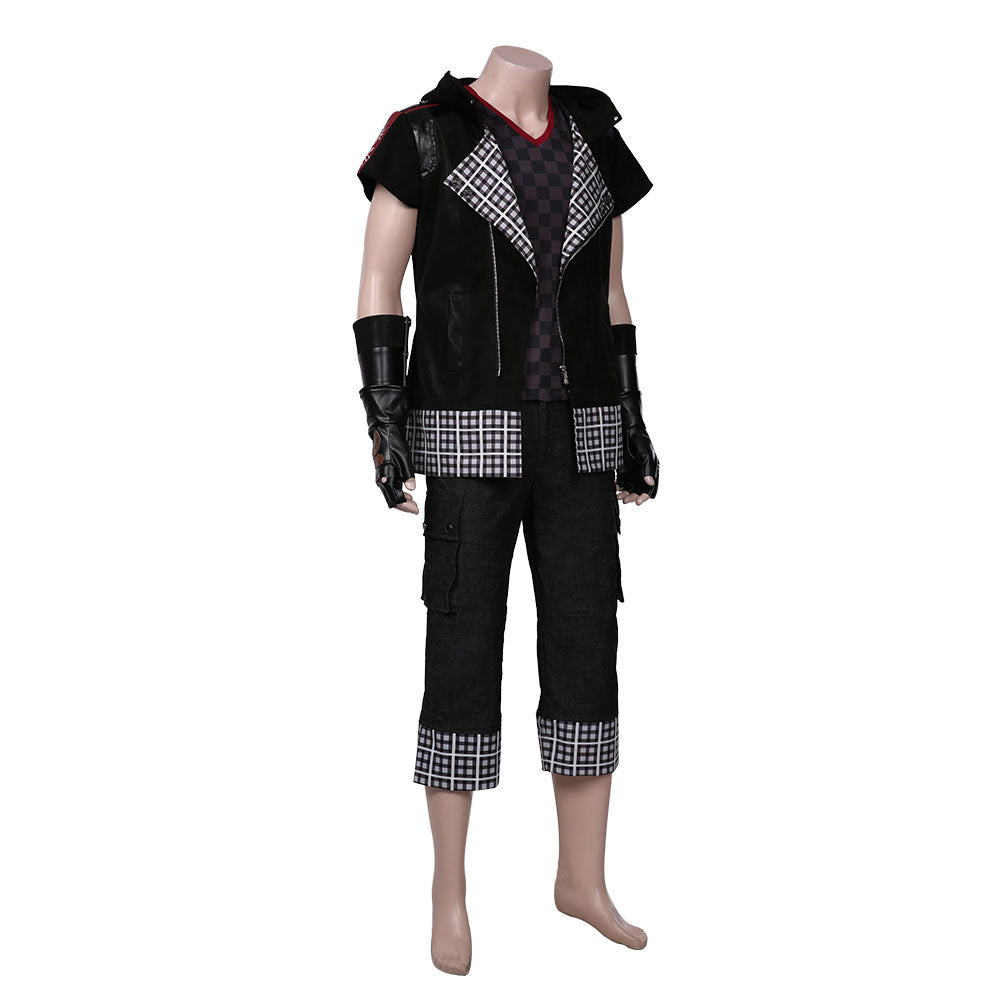 Kingdom Hearts III -yozora Manteau pour hommes Tenues Halloween Carnaval Costume de cosplay