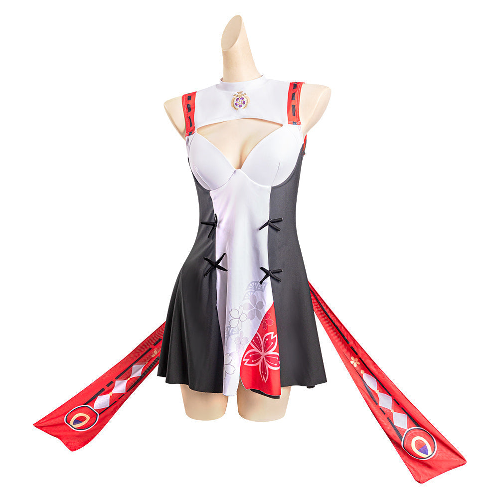 Genshin ImpacYae MikCostume de cosplay pour Halloween et carnaval, maillot de bain