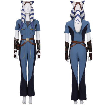 Star Wars: The Clone Wars Saison 7 Ahsoka Tano Salopette Halloween Carnaval Costume de cosplay