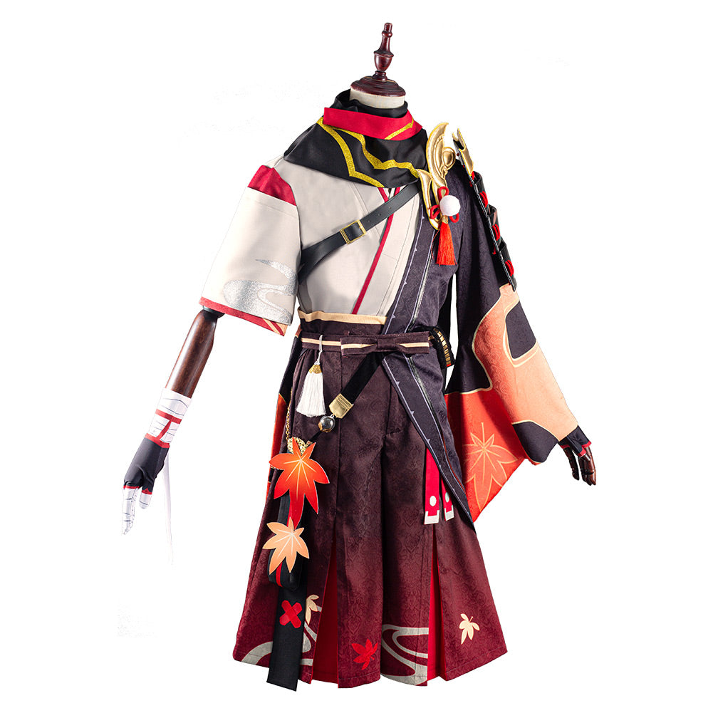 Genshin ImpacTenue de cosplay de Kazuha pour Halloween Carnival Suit Cosplay Costume