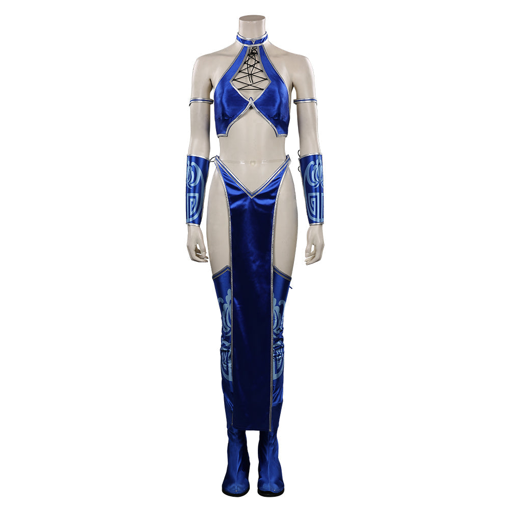 Mortal KombaAccessoires de costume de Kitana pour Halloween Carnival Suit Cosplay Costume