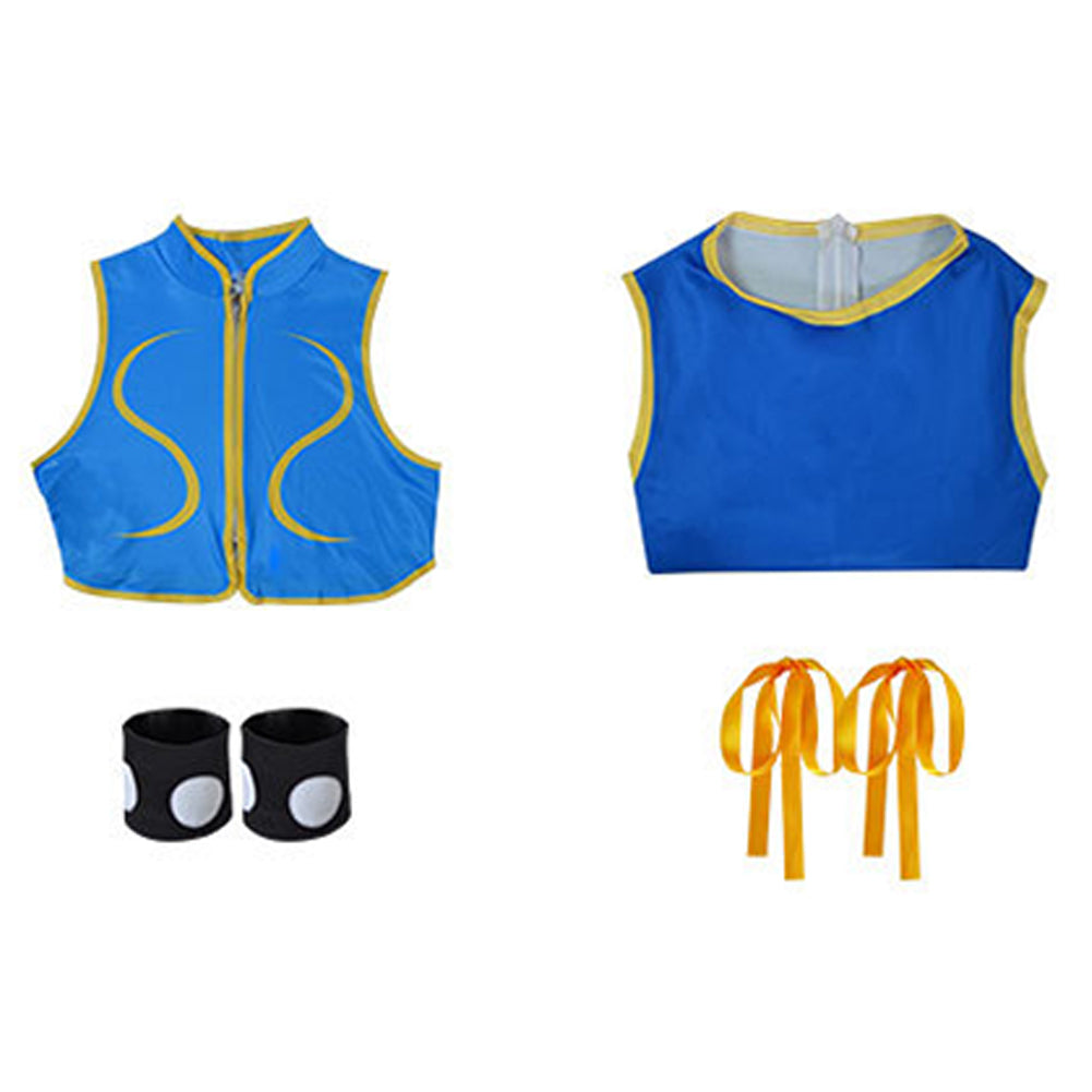 Street Fighter ZERCostume de cosplay de Chun Li pour Halloween et carnaval, costume de déguisement