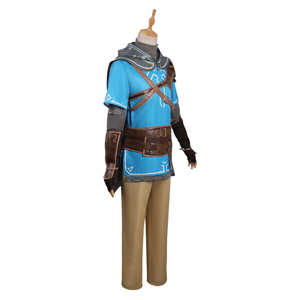 The Legend of Zelda: Tears of the KingdoCostume de cosplay de Link pour Halloween, carnaval