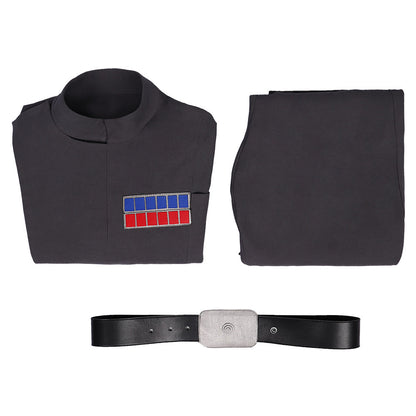 Star Wars Wilhuff Tarkin Costume gris de cosplay Tenues Halloween Carnaval Costume