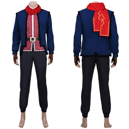 Le Prince DragoCallum Manteau Uniforme Tenue Halloween Carnival Suit Costume de cosplay