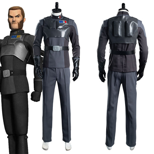 Star Wars Rebels Agent Kallus Haut Pantalon Tenue Halloween Carnival Suit Costume de cosplay