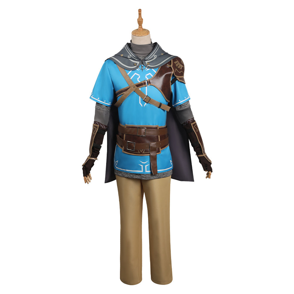 The Legend of Zelda: Tears of the KingdoCostume de cosplay de Link pour Halloween, carnaval