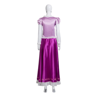 RaiponcTenue de robe de Rapunzel Outfits Halloween Carnival Suit Cosplay Costume