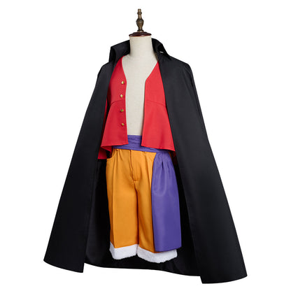 One PiecTenue de Monkey D. Luffy Outfits Halloween Carnival Suit Cosplay Costume