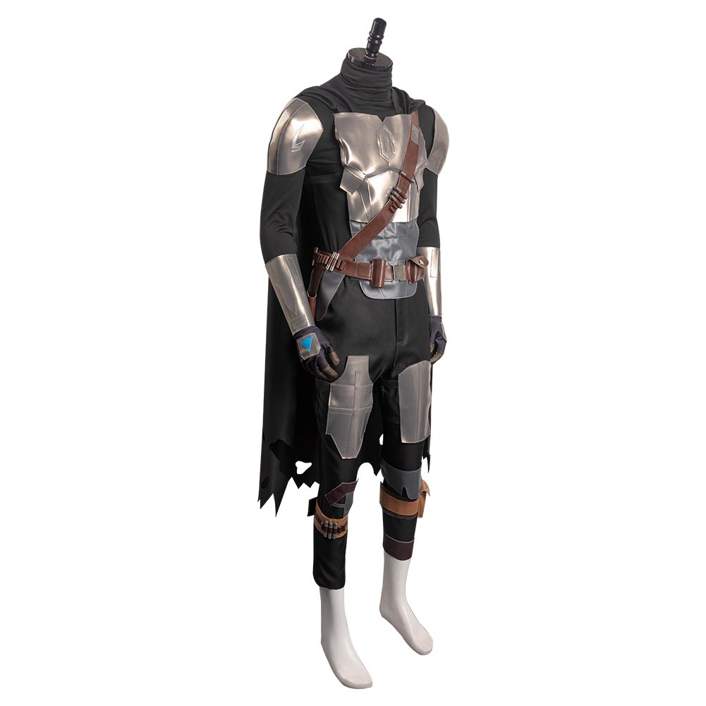 The Mandalorian Saison Din Djarin Costume de cosplay Pantalon Ceinture Cape Tenues Halloween Carnaval Costume de fête