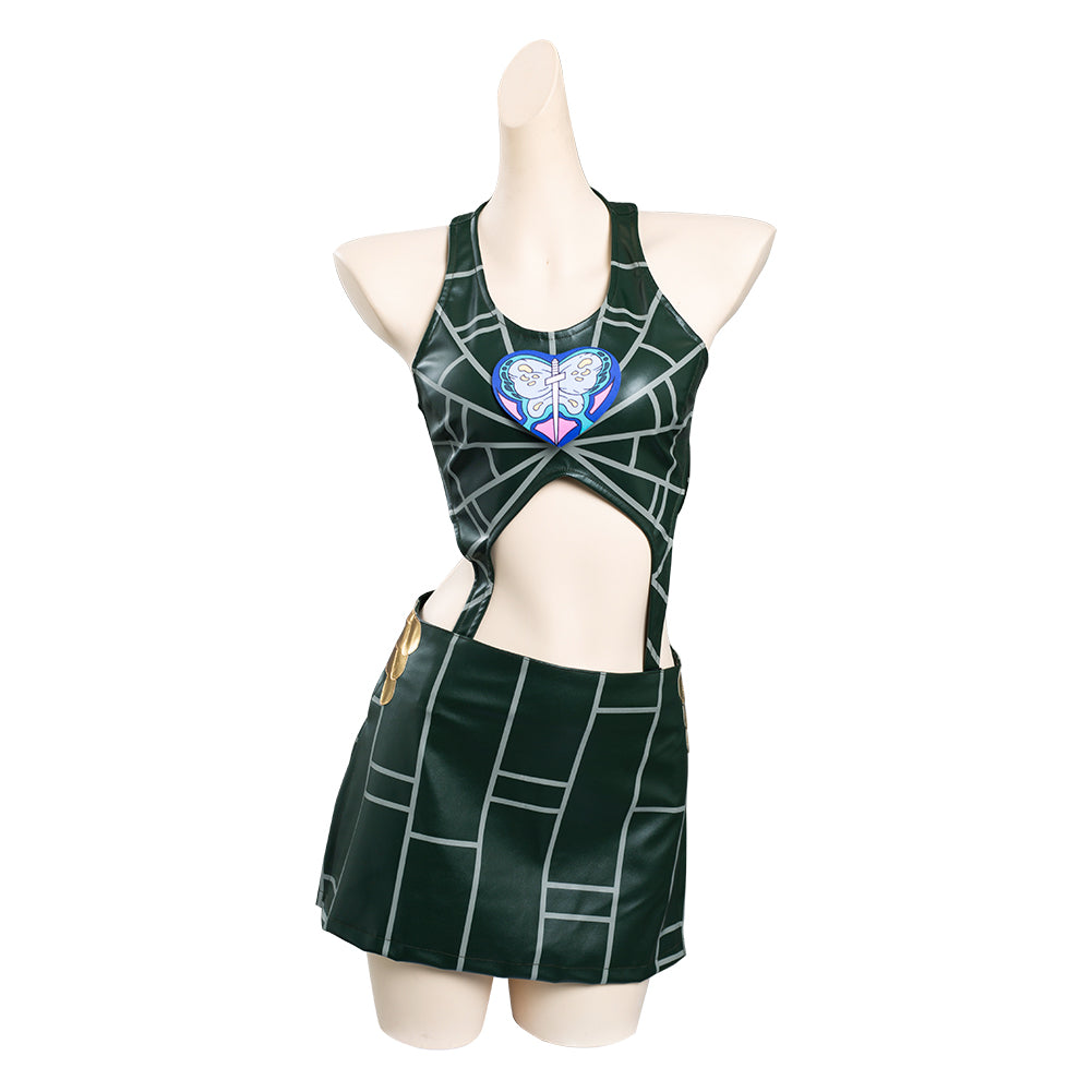 JoJo's Bizarre Adventure : Stone OceaCostume de cosplay de Jolyne Cujoh Halloween Carnival Suit Cosplay Costume