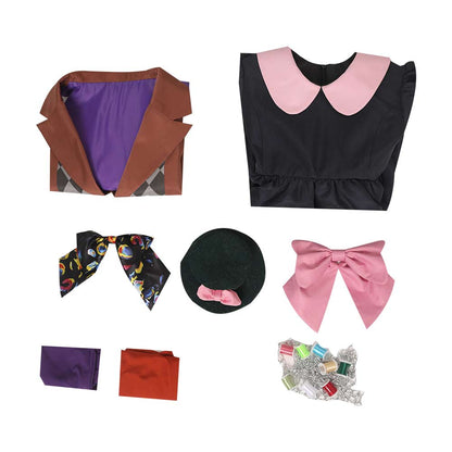 Alice au pays des merveilleCostume de cosplay du Chapelier fou Tarrant Hightopp pour enfants pour Halloween, carnaval