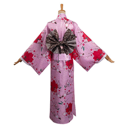 Kanroji MitsurCostume de cosplay en kimono pour Halloween et carnaval, costume de déguisement