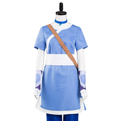 Avatar: Le dernier maître de l'air Katara Halloween Carnaval Costume de cosplay