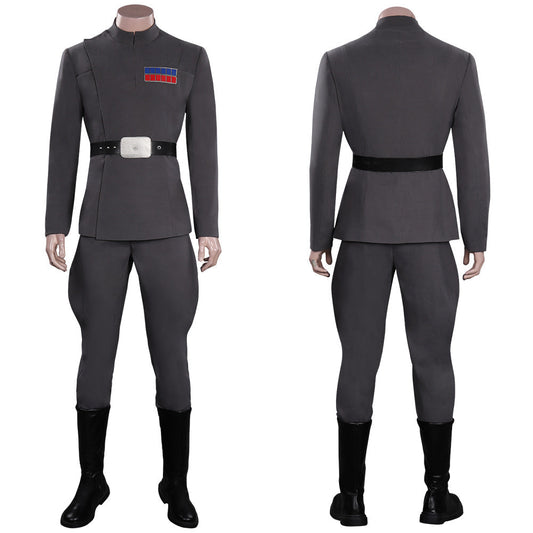 Star Wars Wilhuff Tarkin Costume gris de cosplay Tenues Halloween Carnaval Costume