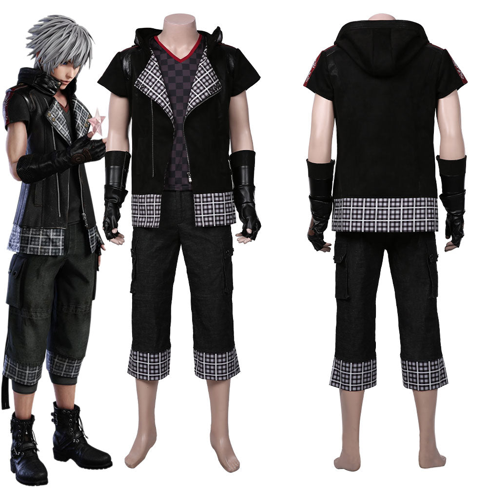 Kingdom Hearts III -yozora Manteau pour hommes Tenues Halloween Carnaval Costume de cosplay