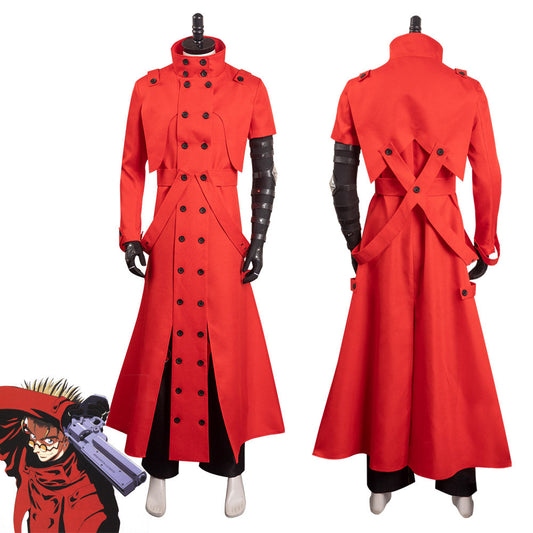 Vash the StampedCostume de cosplay pour Halloween et carnaval, costume de déguisement