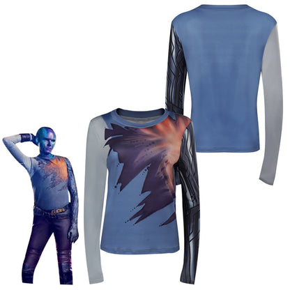 Guardians of the Galaxy Vol. Costume de cosplay de Nebula pour Halloween et carnaval, costume de déguisement