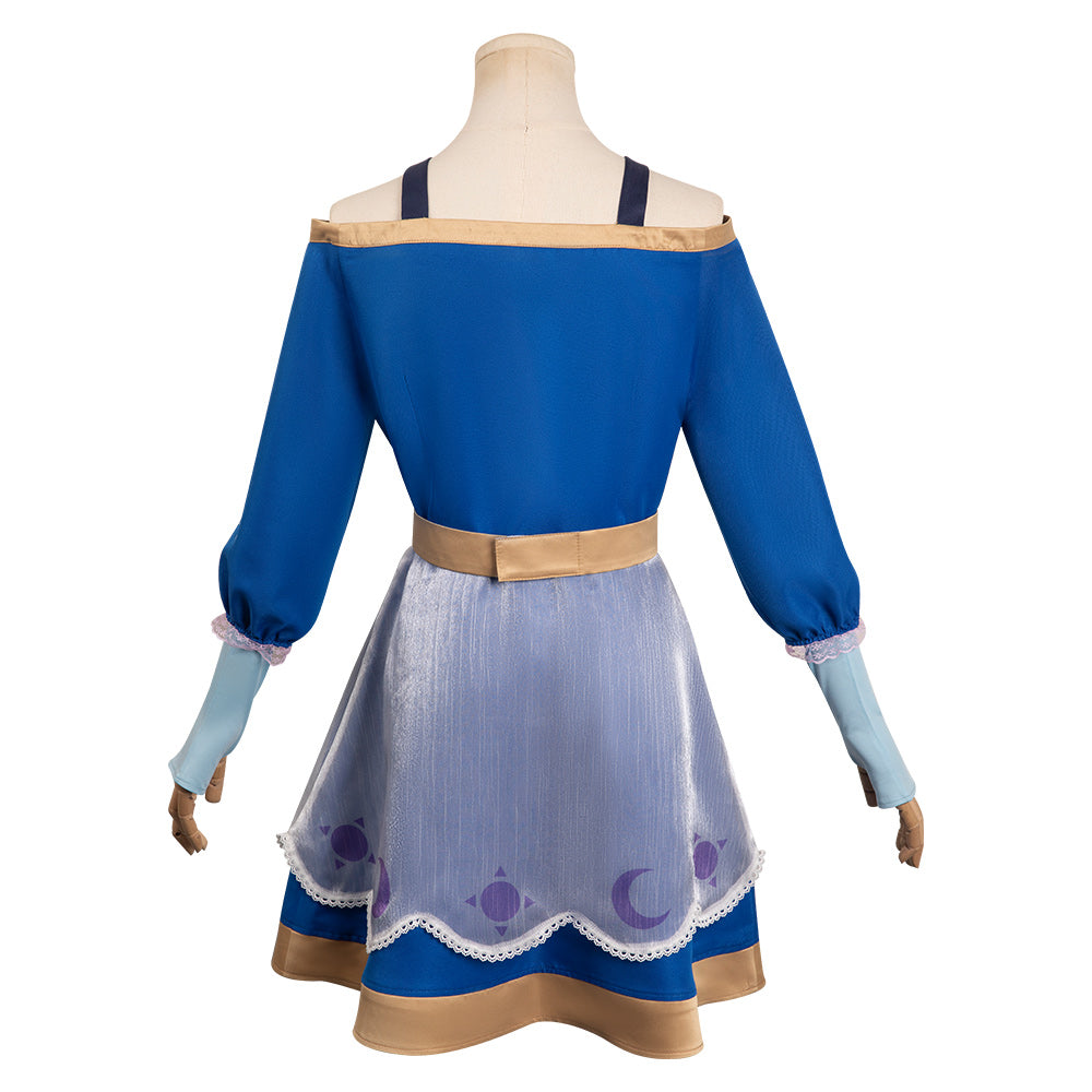 The Owl HousCostume de cosplay d'Amity avec robe pour Halloween, carnaval