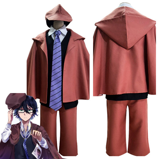 Bungo Stray DogTenue de cosplay d'Edogawa Rampo pour Halloween Carnival Suit Cosplay Costume