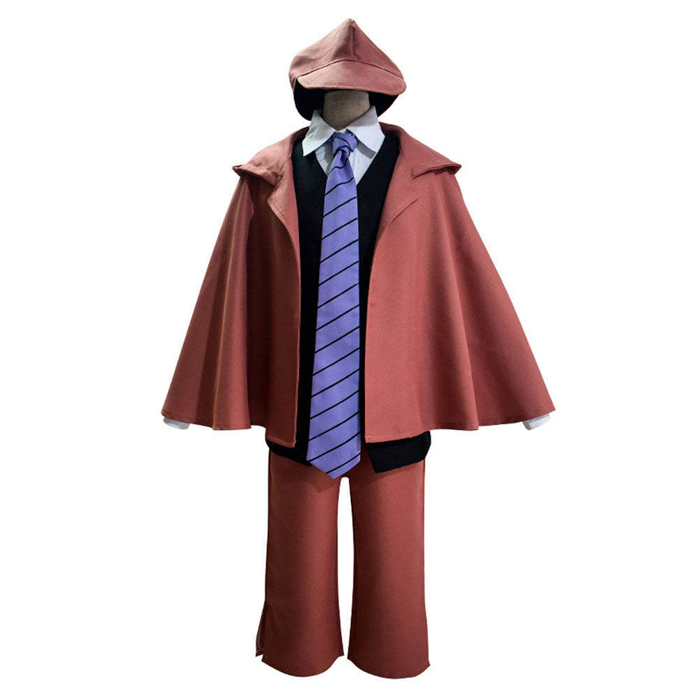 Bungo Stray DogTenue de cosplay d'Edogawa Rampo pour Halloween Carnival Suit Cosplay Costume