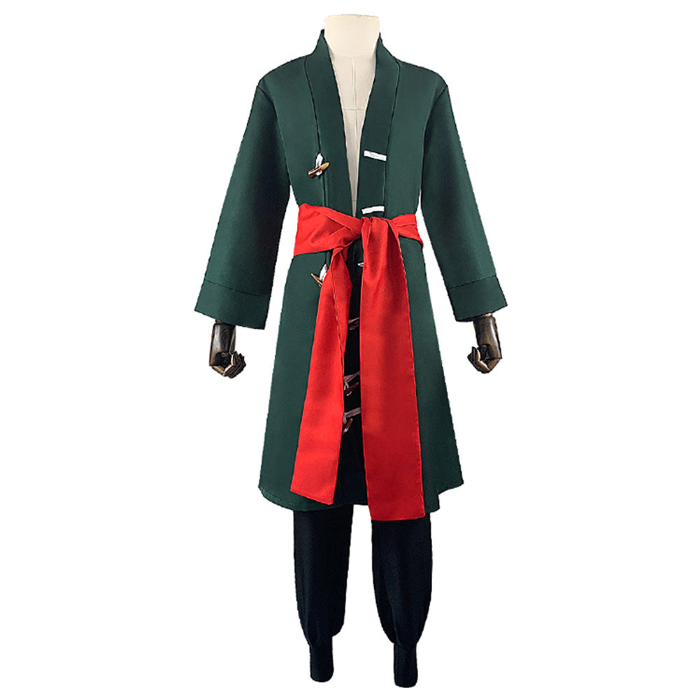 One PiecTenue de cosplay de Roronoa Zoro pour Halloween Carnival Suit Cosplay Costume