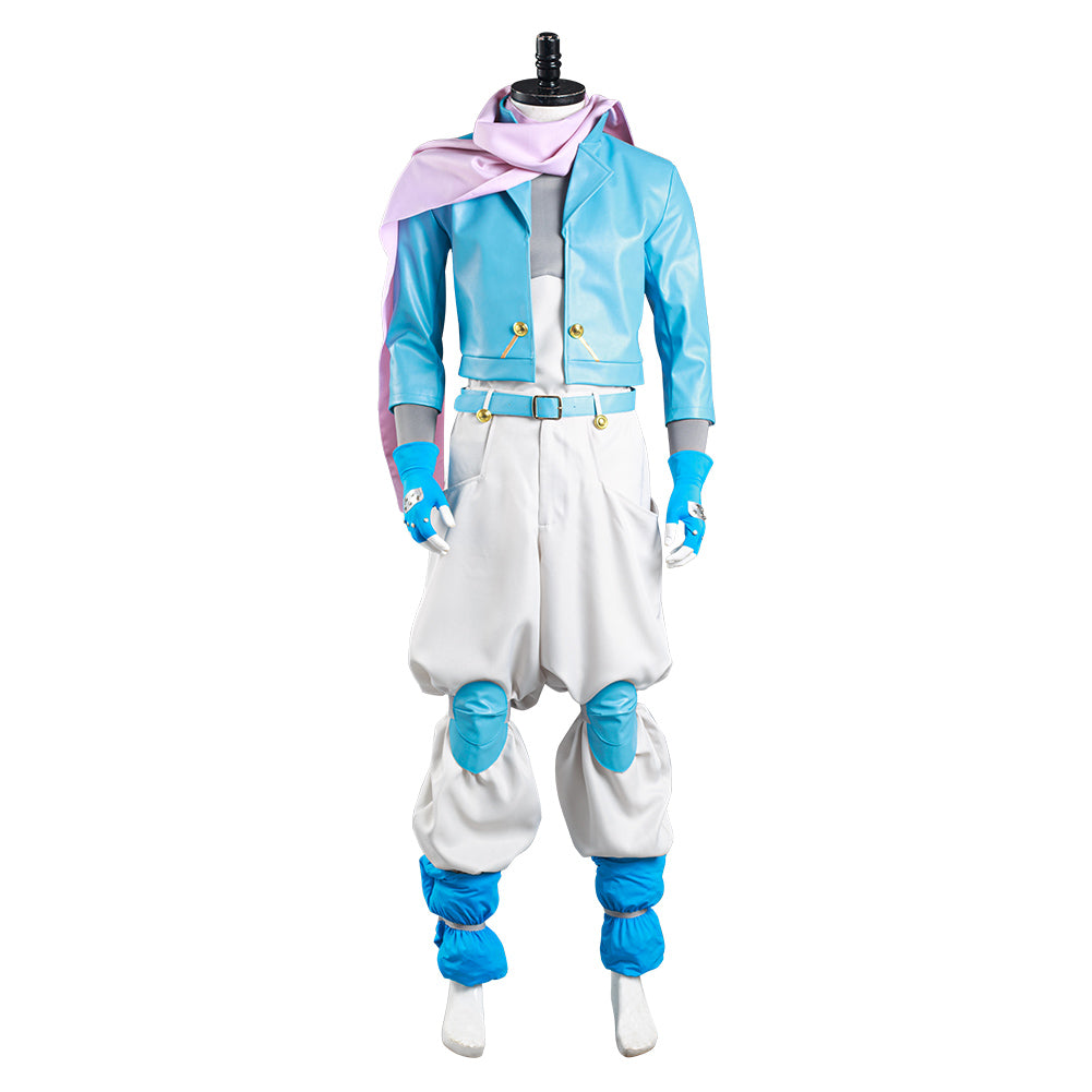 JoJo's Bizarre Adventure Partie 2: Battle Tendency Caesar Anthonio Zeppeli Manteau Pantalon Tenues Costume de cosplay