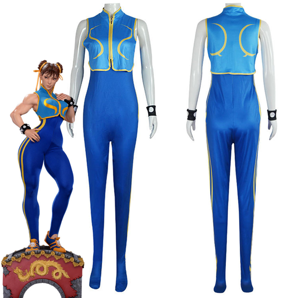 Street Fighter ZERCostume de cosplay de Chun Li pour Halloween et carnaval, costume de déguisement